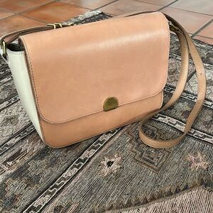 Madewell Abroad Shoulder bag in Colorblock edition